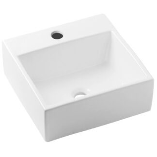Cuba De Apoio 350x350 Mm Linha Basic Q6 Branca Celite