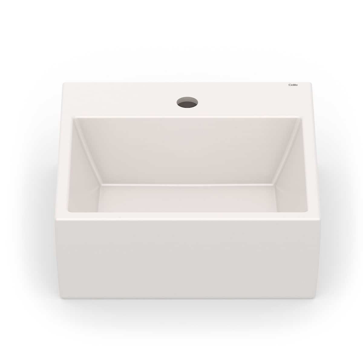 Cuba De Apoio 350x350 Mm Linha Basic Q6 Branca Celite - Imagem 3
