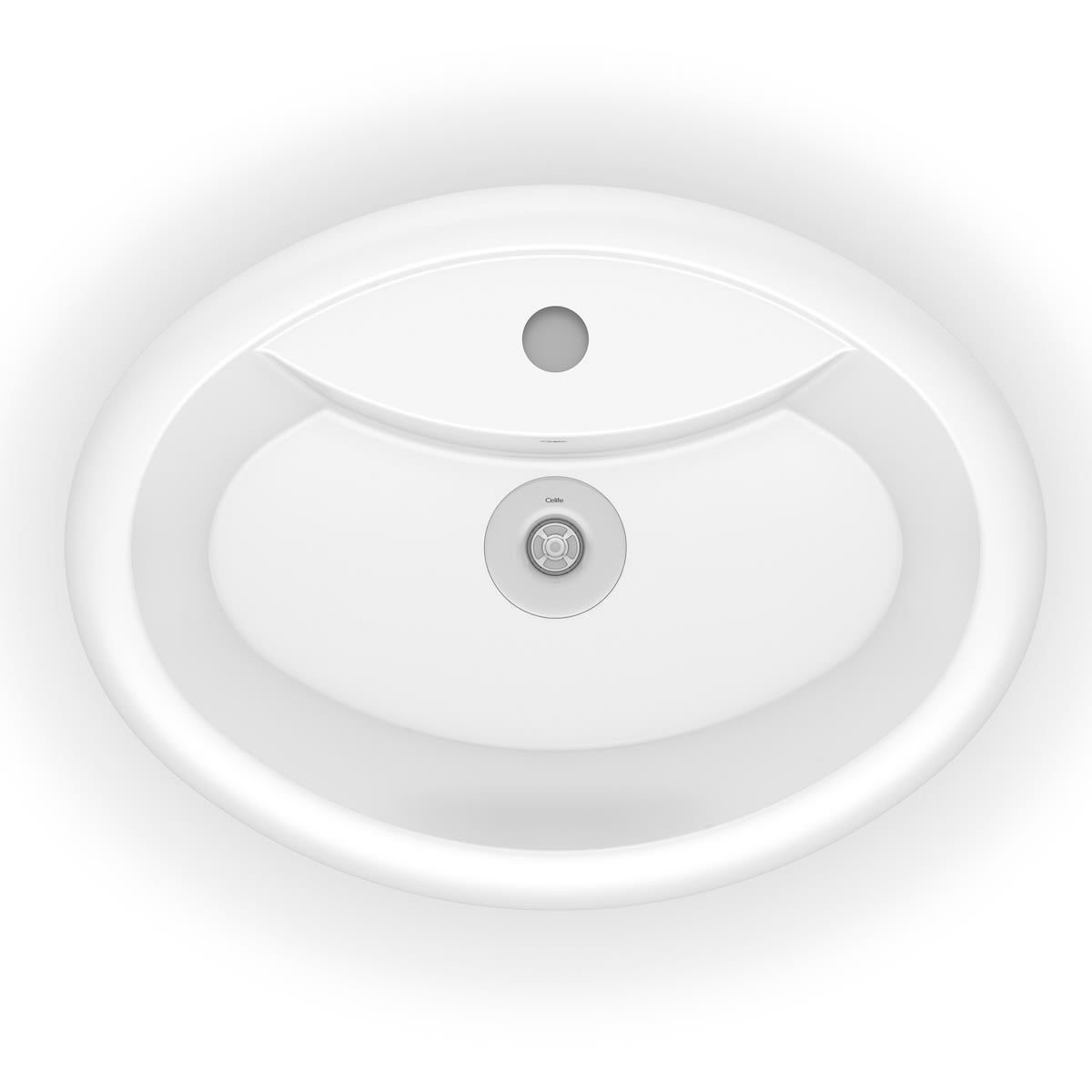 Cuba De Apoio 510x390 Mm Linha Up Branca Celite - Imagem 4