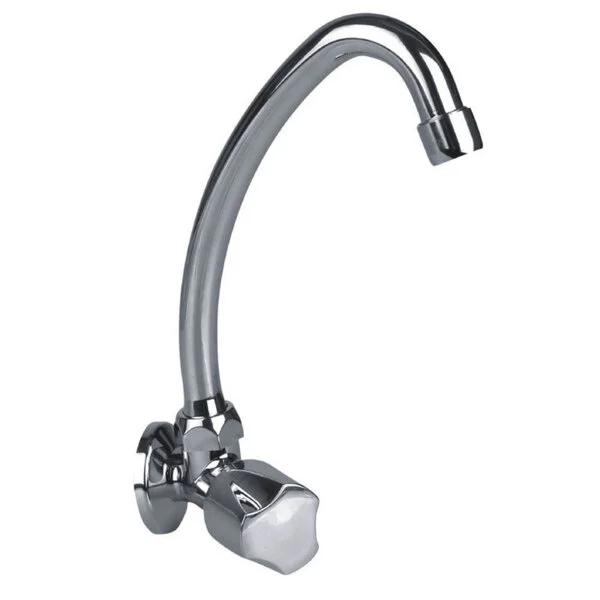 Torneira De Parede Bica Movel Para Cozinha Foz Cromado Unid. Viqua