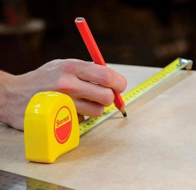 Trena De Bolso Amarela 8m 26" Starrett - Imagem 3